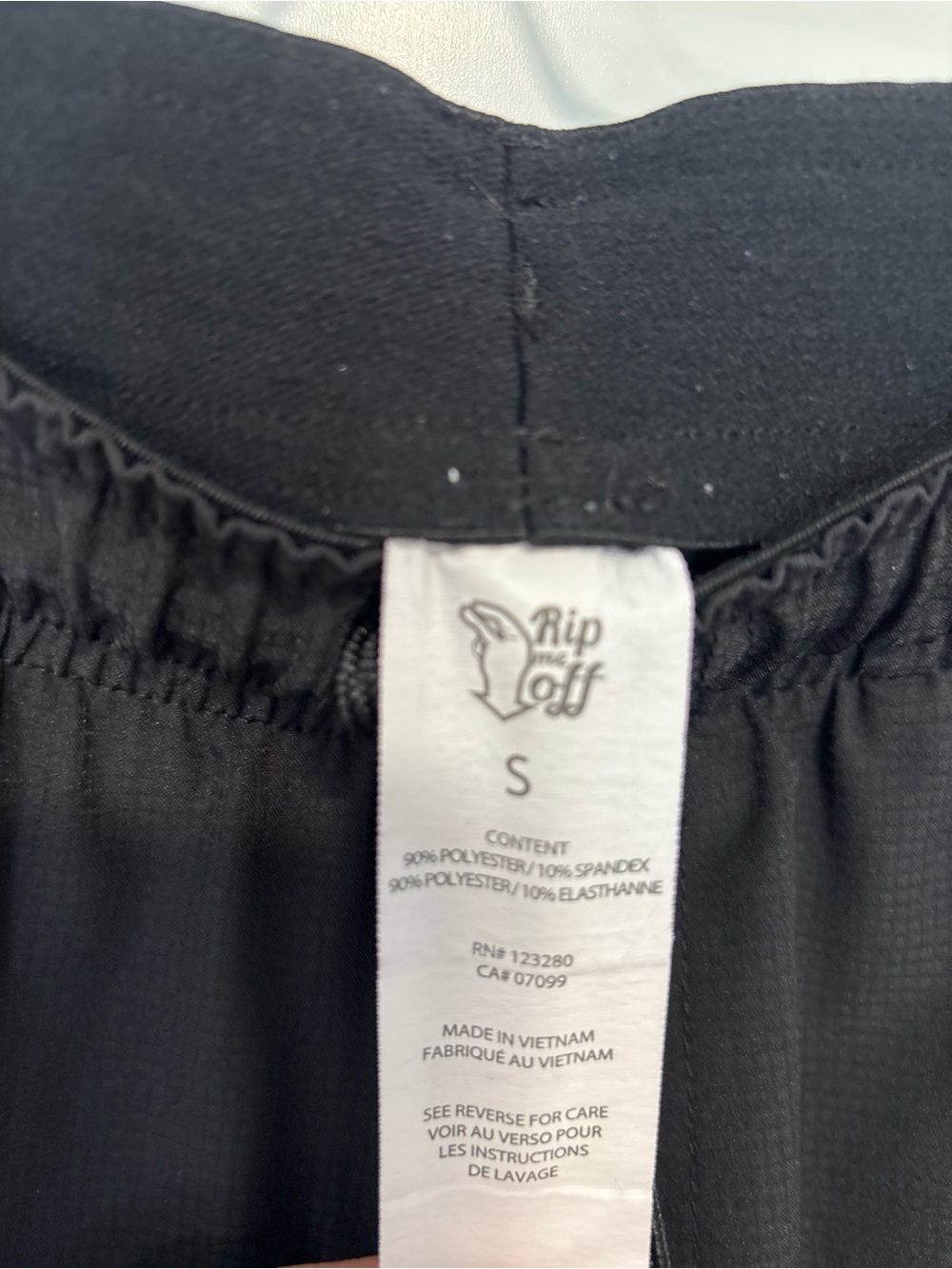 Men's Travis Mathew Black Drawstring Athletic Shorts - Picture 3 of 3
